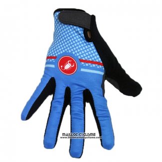 2020 Castelli Gants Doigts Longs Bleu Noir (5)